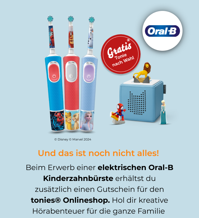 Oral-B kaufen und Gutschein für Tonies bekommen
