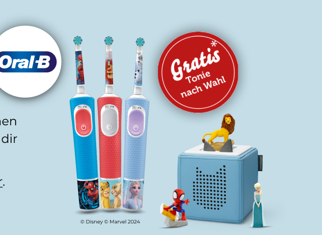 Oral-B kaufen und Gutschein für Tonies bekommen