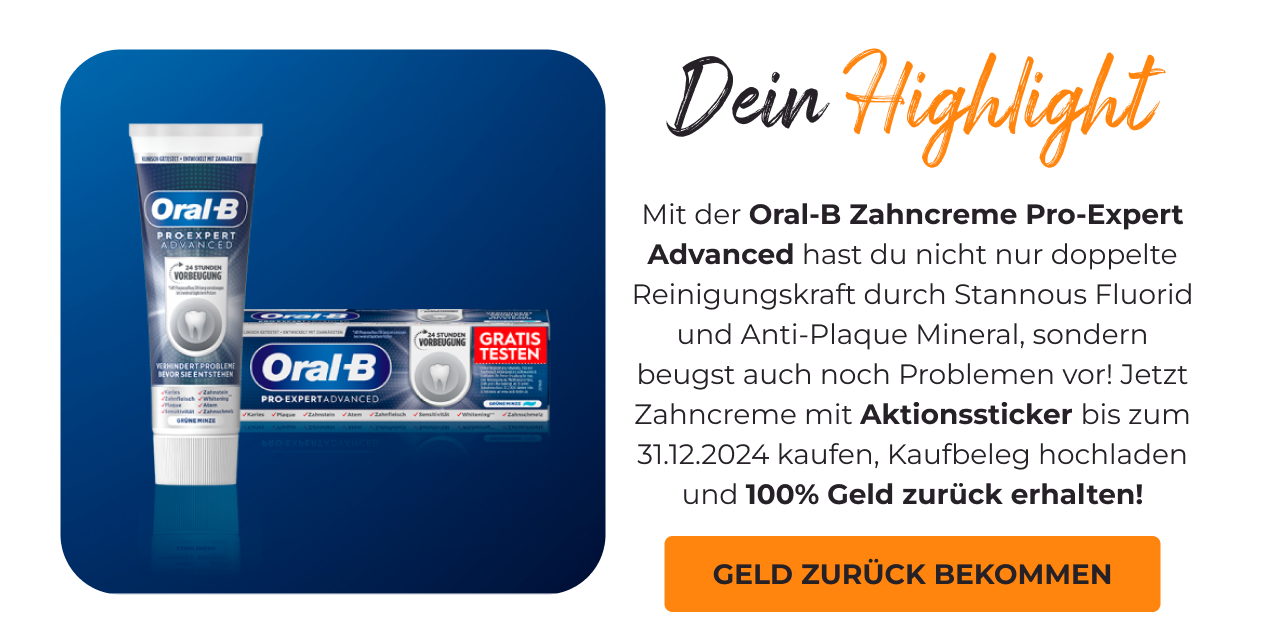 Oral-b Paste Cashback