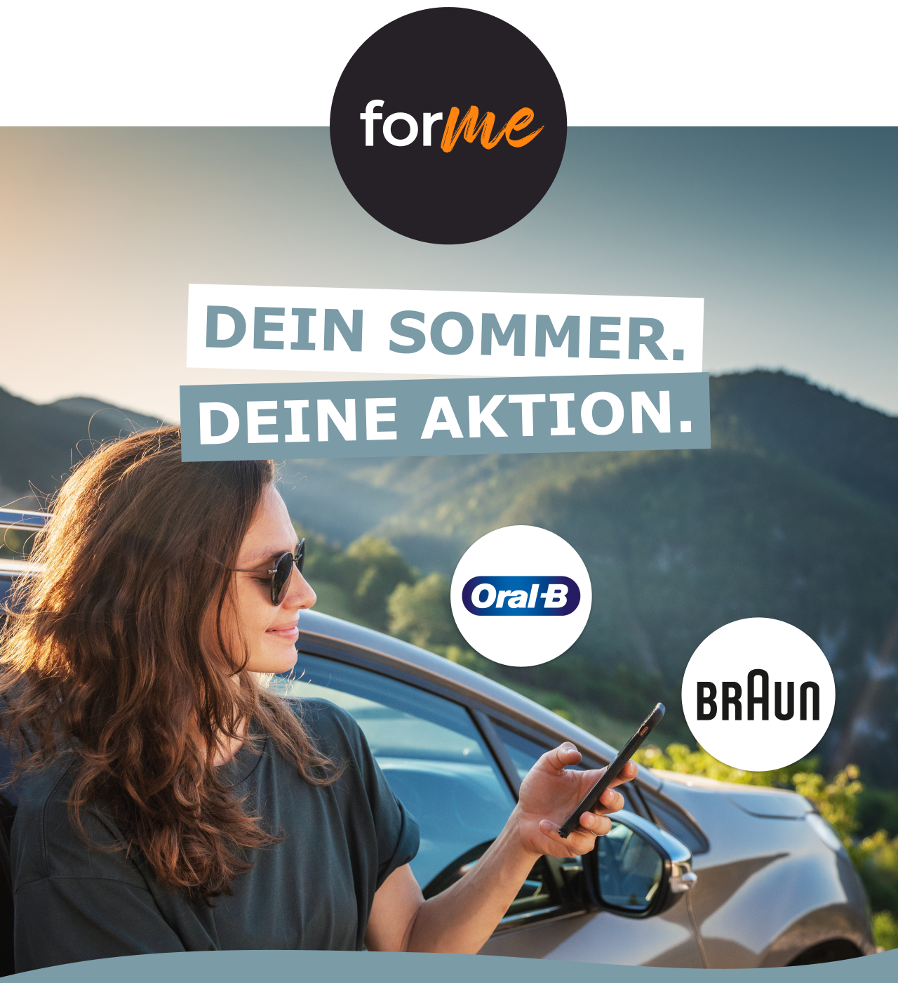 Dein Sommer. Deine Aktion mit Oral-B & Braun