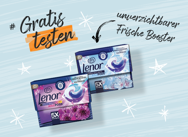 unverzichtbarer Frische Bosster - Gratis testen
